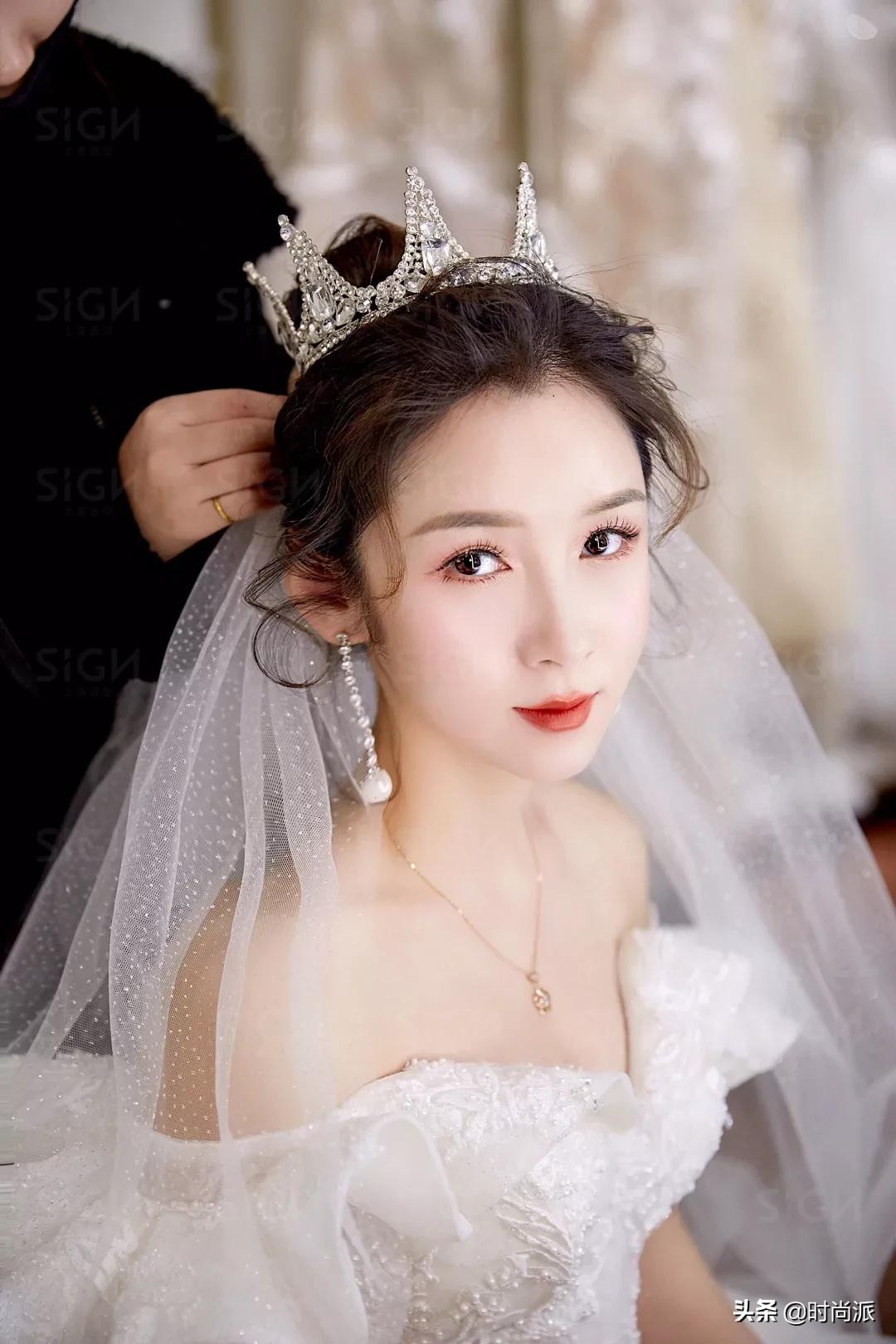 时尚与经典交融，新娘造型最新图片大盘点