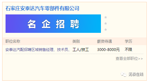 无极县最新招聘信息网,实地应用实践解读_程序版94.637