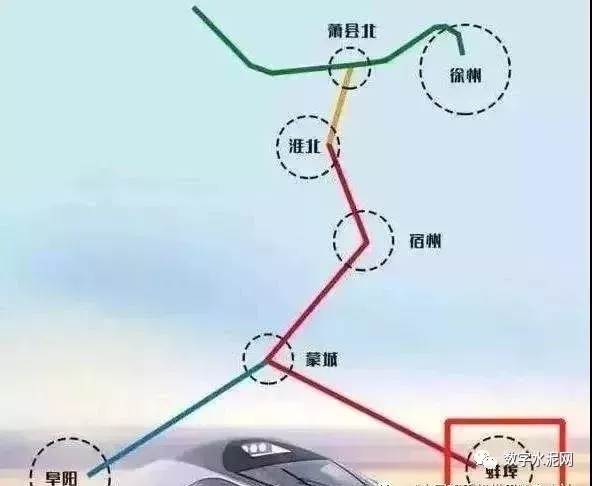 淮宿蚌城际铁路最新进展，城市奋进与希望的象征